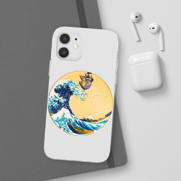 Totoro Anime - Totoro On The Waves iPhone Cases-Accessories, My Neighbor Totoro, Phone Case, Totoro Anime