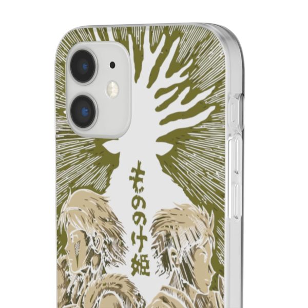 San Princess Mononoke - Princess Mononoke – San and Ashitaka iPhone Cases-Accessories, Phone Case, princess mononoke, San Princess Mononoke