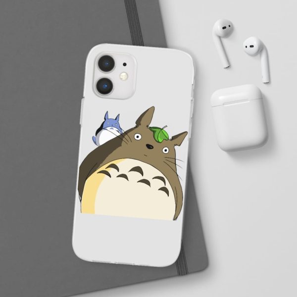 Totoro Plushie - The Curious Totoro iPhone Cases-Accessories, My Neighbor Totoro, Phone Case, Totoro Plushie