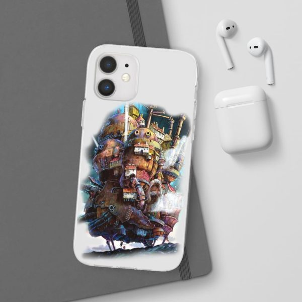 Howl Howl's Moving Castle - Howl’s Moving Castle on the Sky iPhone Cases-Accessories, Howl Howl's Moving Castle, Howl's Moving Castle, Phone Case