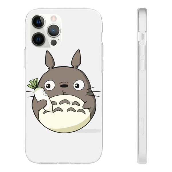 My Neighbor Totoro - Totoro Eating Turnip iPhone Cases-Accessories, My Neighbor Totoro, Phone Case