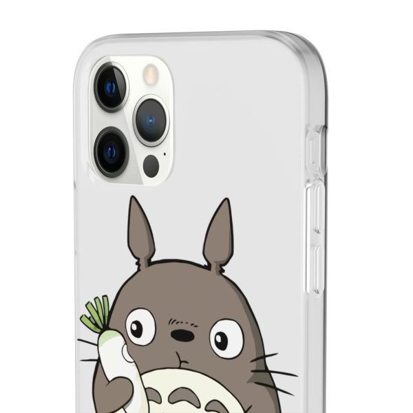 My Neighbor Totoro - Totoro Eating Turnip iPhone Cases-Accessories, My Neighbor Totoro, Phone Case