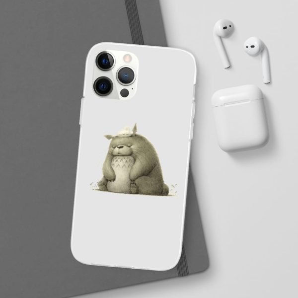 Tom Totoro Concrete Atlantic City - The Fluffy Totoro iPhone Cases-Accessories, My Neighbor Totoro, Phone Case, Tom Totoro Concrete Atlantic City