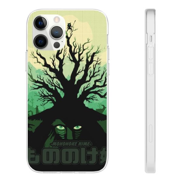 Princess Mononoke Poster - Princess Mononoke – Forest Spirit iPhone Cases-Accessories, Phone Case, princess mononoke, Princess Mononoke Poster