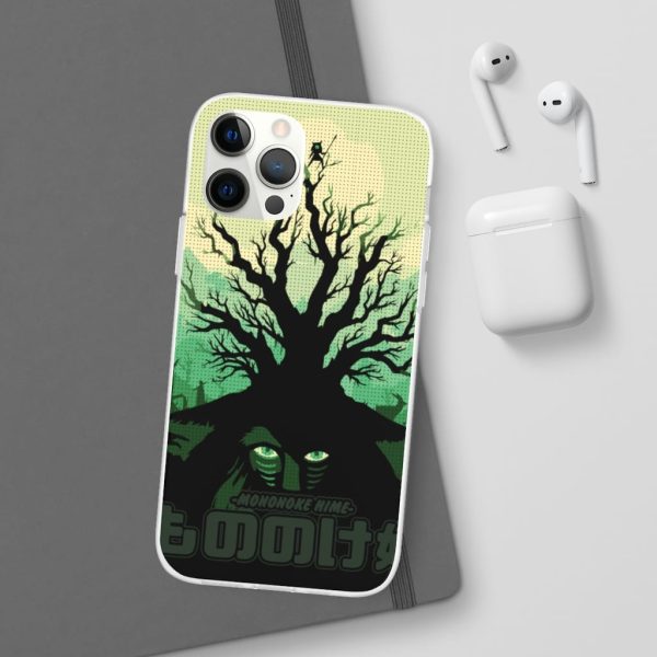 Princess Mononoke Poster - Princess Mononoke – Forest Spirit iPhone Cases-Accessories, Phone Case, princess mononoke, Princess Mononoke Poster