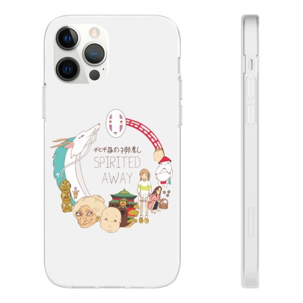 Spirited Away Sen To Chihiro No Kamikakushi - Spirited Away Compilation Characters iPhone Cases-Accessories, Phone Case, Spirited Away, Spirited Away Sen To Chihiro No Kamikakushi