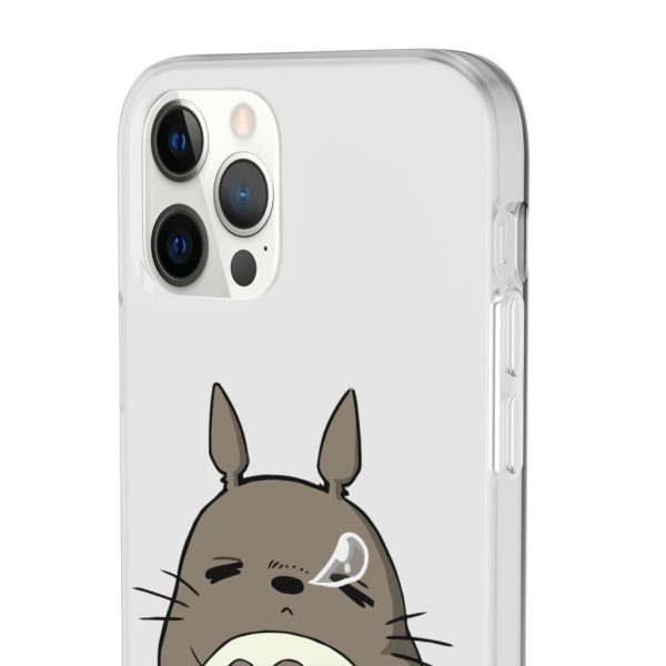 Totoro Umbrella - Sleepy Totoro iPhone Cases-Accessories, My Neighbor Totoro, Phone Case, Totoro Umbrella