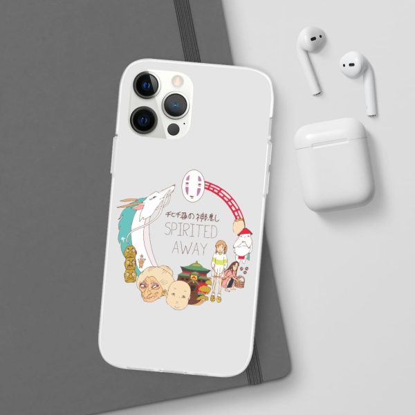 Spirited Away Sen To Chihiro No Kamikakushi - Spirited Away Compilation Characters iPhone Cases-Accessories, Phone Case, Spirited Away, Spirited Away Sen To Chihiro No Kamikakushi