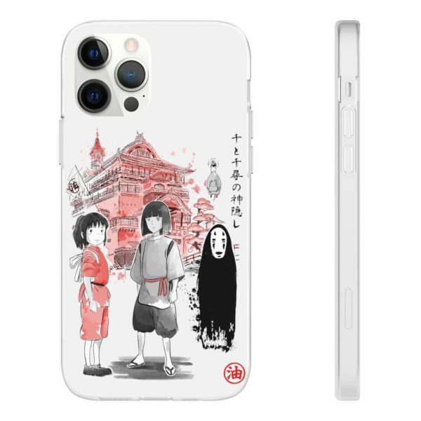 Soot Balls In Spirited Away - Spirited Away – Sen and Friends by the Bathhouse iPhone Cases-Accessories, Phone Case, Soot Balls In Spirited Away, Spirited Away