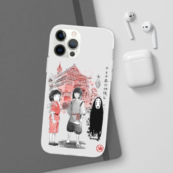 Soot Balls In Spirited Away - Spirited Away – Sen and Friends by the Bathhouse iPhone Cases-Accessories, Phone Case, Soot Balls In Spirited Away, Spirited Away