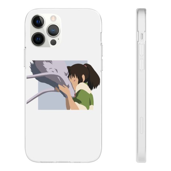 Miyazakis Spirited Away - Spirited Away Haku and Chihiro Graphic iPhone Cases-Accessories, Dust Sprites Spirited Away, Miyazakis Spirited Away, Phone Case, Spirited Away, Spirited Away Live Action