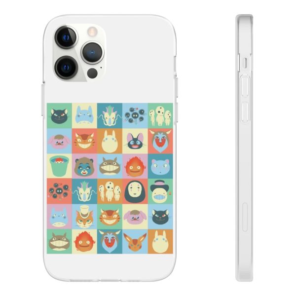 Ghibli Colorful Characters Collection iPhone Cases-Accessories, Phone Case