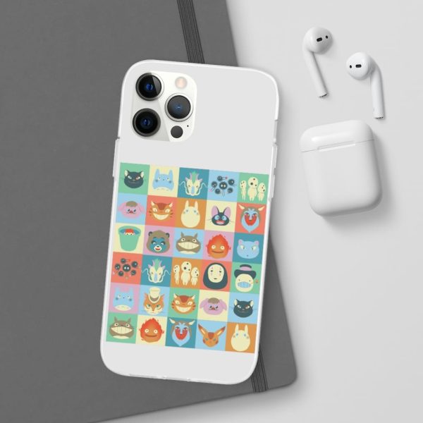 Ghibli Colorful Characters Collection iPhone Cases-Accessories, Phone Case