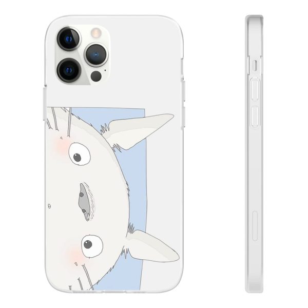 Totoro Catbus - Totoro Cute Face iPhone Cases-Accessories, My Neighbor Totoro, Phone Case, Totoro Catbus