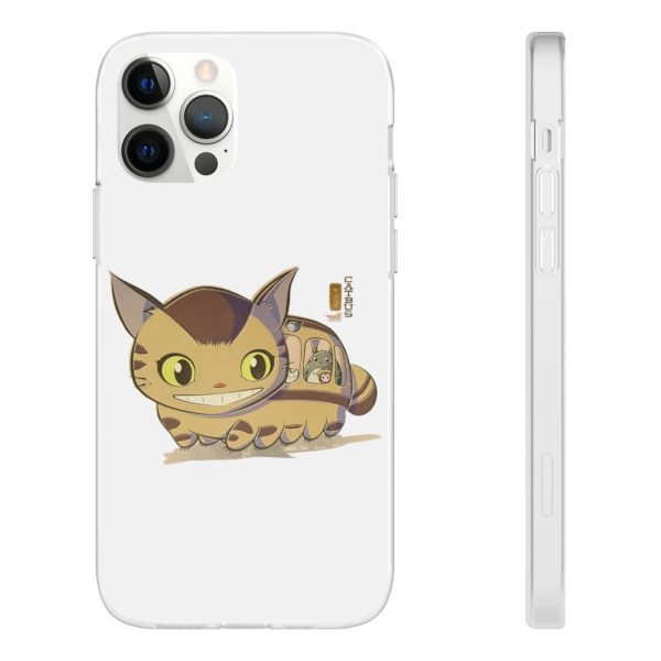 Totoro Plush - My Neighbor Totoro Catbus Chibi iPhone Cases-Accessories, My Neighbor Totoro, Phone Case, Totoro Plush