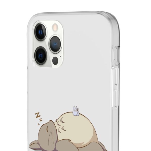 Satsuki Totoro - Sleeping Totoro iPhone Cases-Accessories, My Neighbor Totoro, Phone Case, Satsuki Totoro