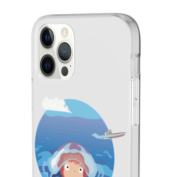 Ponyo Background - Ponyo in her first trip iPhone Cases-Accessories, Phone Case, ponyo, Ponyo Background