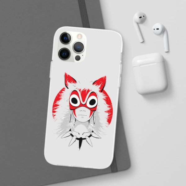 Princess Mononoke Ainu Influence - Princess Mononoke and the Broken Mask iPhone Cases-Accessories, Phone Case, princess mononoke, Princess Mononoke Ainu Influence