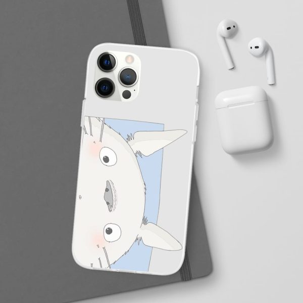 Totoro Catbus - Totoro Cute Face iPhone Cases-Accessories, My Neighbor Totoro, Phone Case, Totoro Catbus