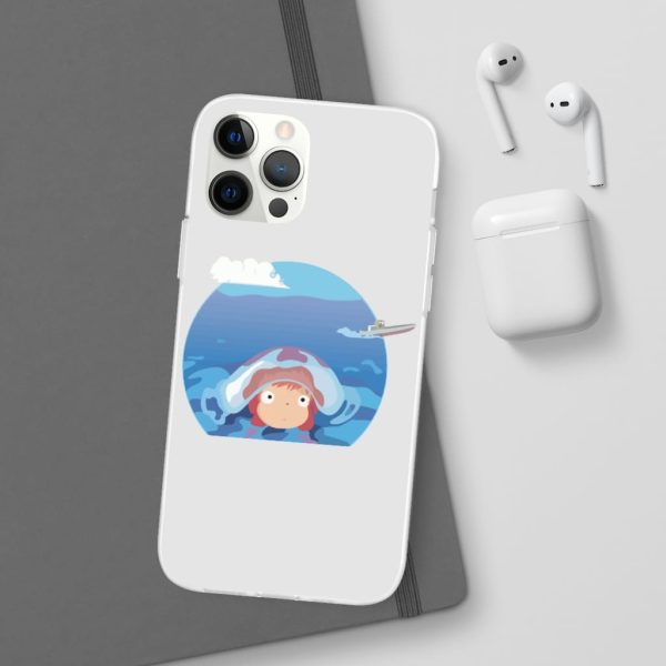 Ponyo Background - Ponyo in her first trip iPhone Cases-Accessories, Phone Case, ponyo, Ponyo Background