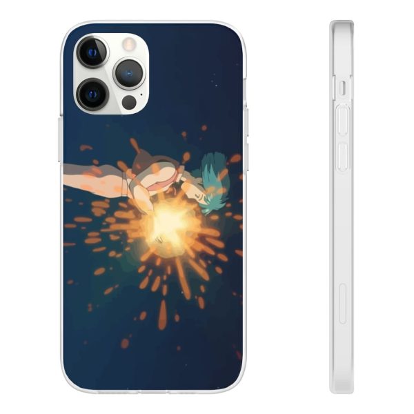 Howl's Moving Castle Howl - Howl’s Moving Castle – Howl meets Calcifer iPhone Cases-Accessories, Howl's Moving Castle, Howl's Moving Castle Howl, Phone Case