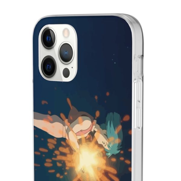 Howl's Moving Castle Howl - Howl’s Moving Castle – Howl meets Calcifer iPhone Cases-Accessories, Howl's Moving Castle, Howl's Moving Castle Howl, Phone Case