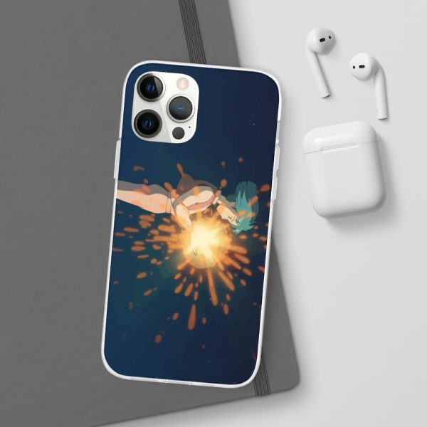 Howl's Moving Castle Howl - Howl’s Moving Castle – Howl meets Calcifer iPhone Cases-Accessories, Howl's Moving Castle, Howl's Moving Castle Howl, Phone Case