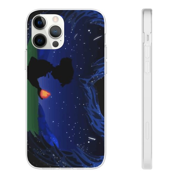 Howl's Moving Castle Characters - Howl’s Moving Castle – Howl meets Calcifer Classic iPhone Cases-Accessories, Howl's Moving Castle, Howl's Moving Castle Characters, Phone Case