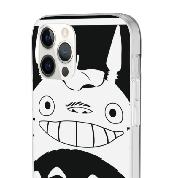 Totoro Japanese Restaurant - Smiling Totoro iPhone Cases-Accessories, My Neighbor Totoro, Phone Case, Totoro Japanese Restaurant