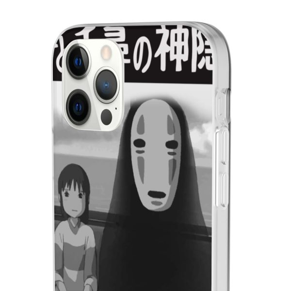 Like Spirited Away - Spirited Away – Chihiro and No Face on the Train iPhone Cases-Accessories, kaonashi, Like Spirited Away, no face, Phone Case, Spirited Away