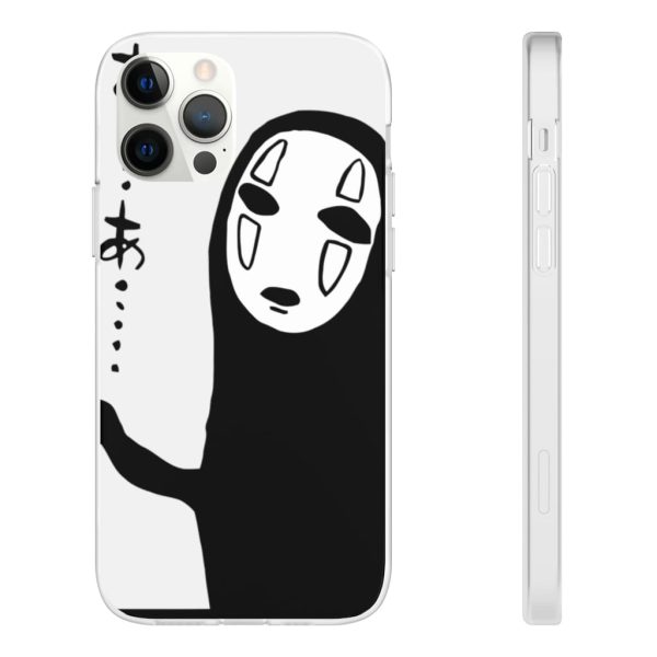 Spirited Away Frog - Spirited Away No Face Kaonashi Whispering iPhone Cases-Accessories, kaonashi, no face, Phone Case, Spirited Away, Spirited Away Frog