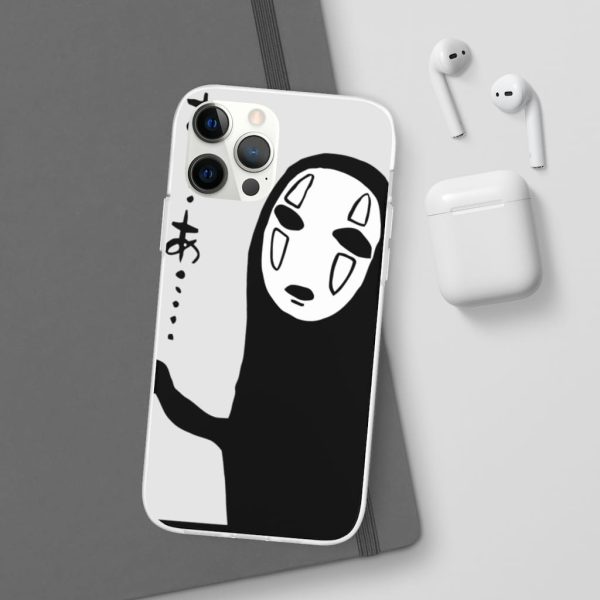 Spirited Away Frog - Spirited Away No Face Kaonashi Whispering iPhone Cases-Accessories, kaonashi, no face, Phone Case, Spirited Away, Spirited Away Frog