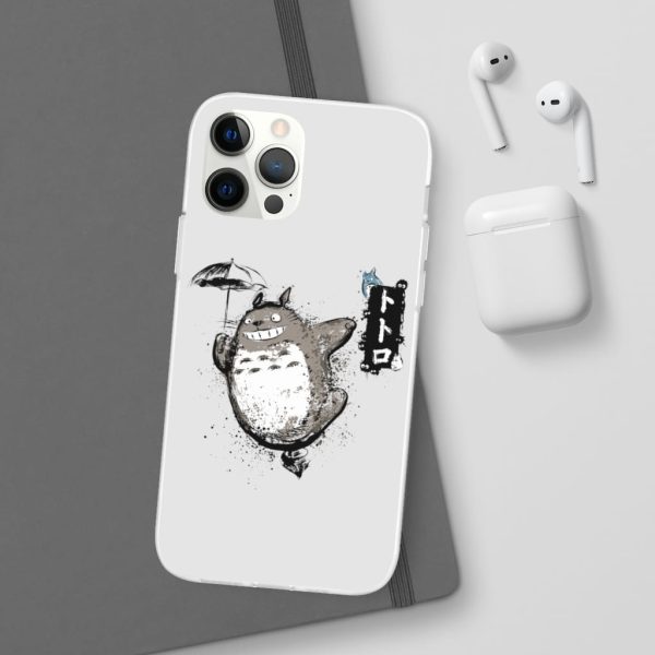 My Neighbor Totoro Wallpaper - Spinning Totoro iPhone Cases-Accessories, My Neighbor Totoro, My Neighbor Totoro Wallpaper, Phone Case