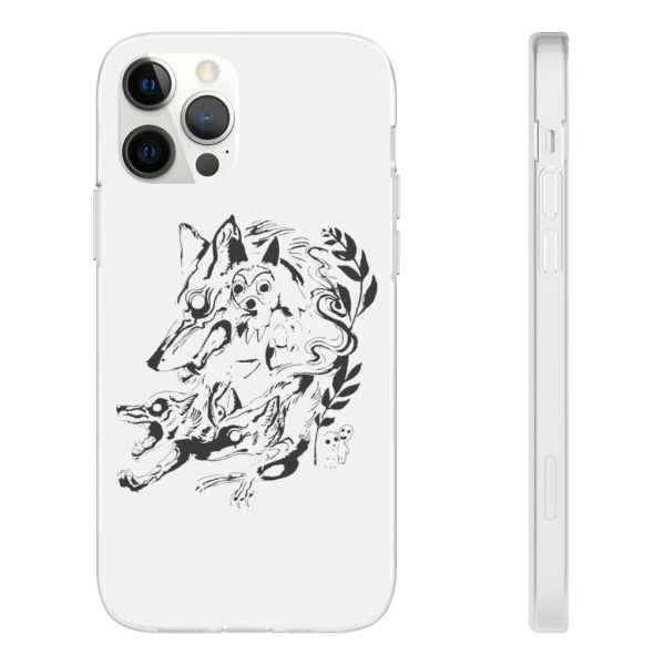 Watch Princess Mononoke - Princess Mononoke and The Wolf Creative Art iPhone Cases-Accessories, Phone Case, princess mononoke, Watch Princess Mononoke