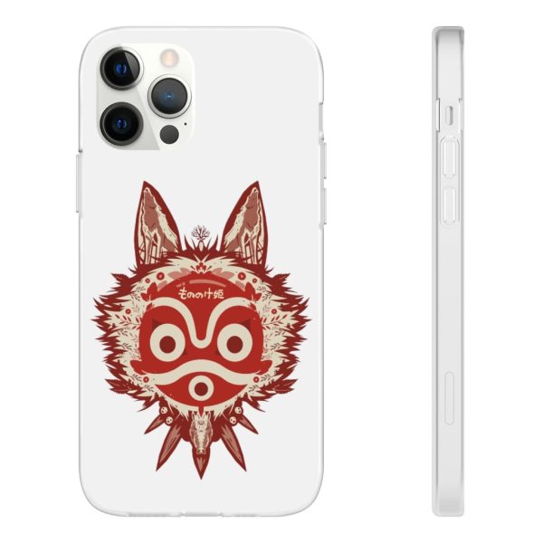 Princess Mononoke Spirits - Princess Mononoke Mask iPhone Cases-Accessories, Phone Case, princess mononoke, Princess Mononoke Spirits