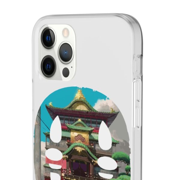 Spirited Away Streaming - Spirited Away –  The Bathhouse Ft. No Face iPhone Cases-Accessories, kaonashi, no face, Phone Case, Spirited Away, Spirited Away Streaming