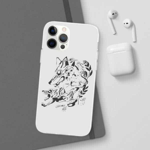 Watch Princess Mononoke - Princess Mononoke and The Wolf Creative Art iPhone Cases-Accessories, Phone Case, princess mononoke, Watch Princess Mononoke