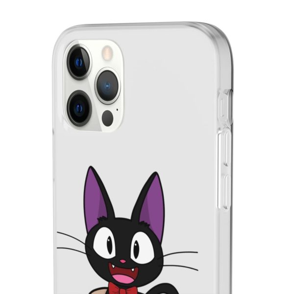 Figures Set Ghibli Ga Ippai Yubin Ningyou Kiki's Delivery Service - Jiji in the Cat Cup iPhone Cases-Accessories, Figures Set Ghibli Ga Ippai Yubin Ningyou Kiki's Delivery Service, Kiki's Delivery Service, Phone Case