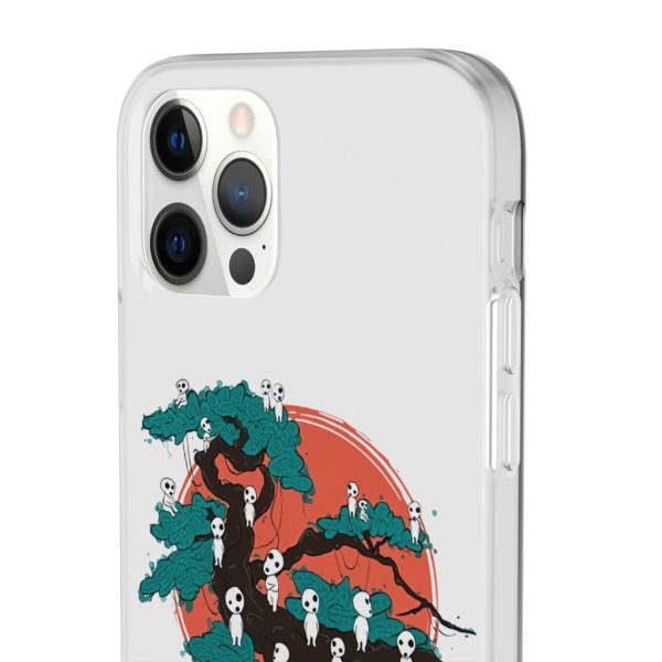 Anime Film Princess Mononoke - Tree Spirits by the Red Moon iPhone Cases-Accessories, Anime Film Princess Mononoke, Phone Case, princess mononoke