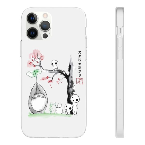 Stuffed Totoro - Totoro and the Tree Spirits iPhone Cases-Accessories, My Neighbor Totoro, Phone Case, Stuffed Totoro