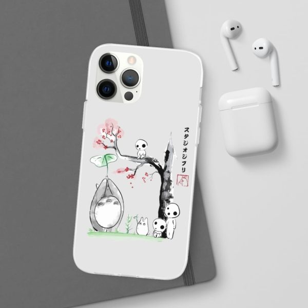 Stuffed Totoro - Totoro and the Tree Spirits iPhone Cases-Accessories, My Neighbor Totoro, Phone Case, Stuffed Totoro