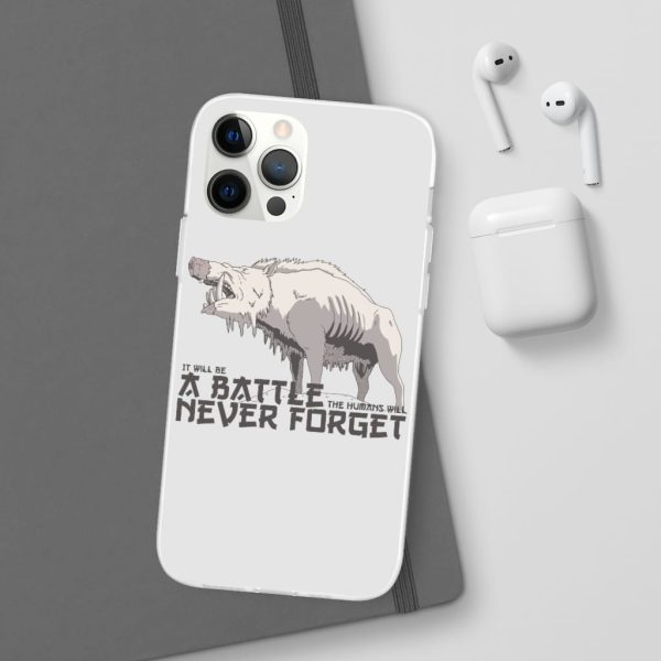 Princess Mononoke In Theaters - Princess Mononoke – A Battle Never Forget iPhone Cases-Accessories, Phone Case, princess mononoke, Princess Mononoke In Theaters