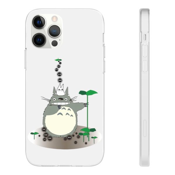 My Totoro - Totoro and the Sootballs iPhone Cases-Accessories, My Neighbor Totoro, My Totoro, Phone Case