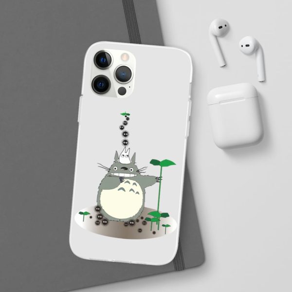 My Totoro - Totoro and the Sootballs iPhone Cases-Accessories, My Neighbor Totoro, My Totoro, Phone Case