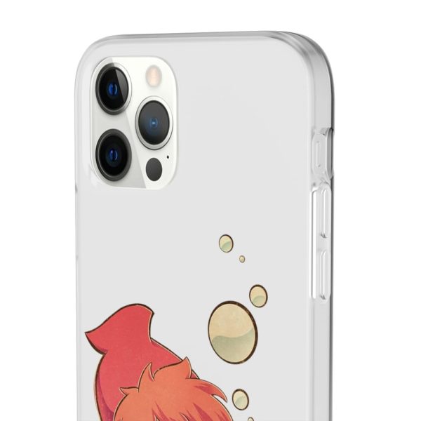 Studio Ghibli Icons Ponyo - Ponyo Chibi iPhone Cases-Accessories, Phone Case, ponyo, Studio Ghibli Icons Ponyo