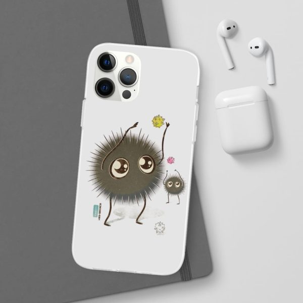 Spirited Away Review - Spirited Away – Soot Spirit Chibi iPhone Cases-Accessories, Phone Case, Spirited Away, Spirited Away Review