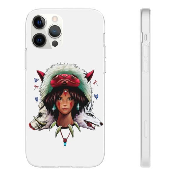 Princess Mononoke Costume - Mononoke: The Wolf Princess iPhone Cases-Accessories, Phone Case, princess mononoke, Princess Mononoke Costume