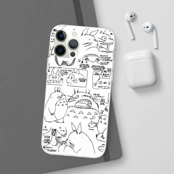 Mi Vecino Totoro - Totoro Original Character Sketch iPhone Cases-Accessories, Mi Vecino Totoro, My Neighbor Totoro, Phone Case