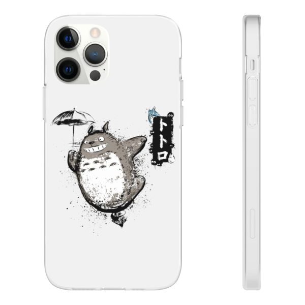 My Neighbor Totoro Wallpaper - Spinning Totoro iPhone Cases-Accessories, My Neighbor Totoro, My Neighbor Totoro Wallpaper, Phone Case