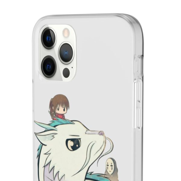 Haku Spirited Away - Spirited Aways Chibi iPhone Cases-Accessories, Haku Spirited Away, Kamaji Spirited Away, Phone Case, Spirited Away, Spirited Away English Cast